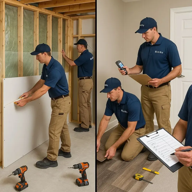 Repairs and Reconstruction process in Arlington Heights, PA