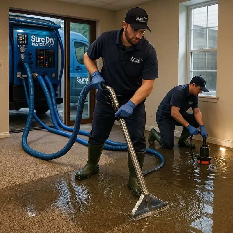 Water Extraction and Removal process in Arlington Heights, PA